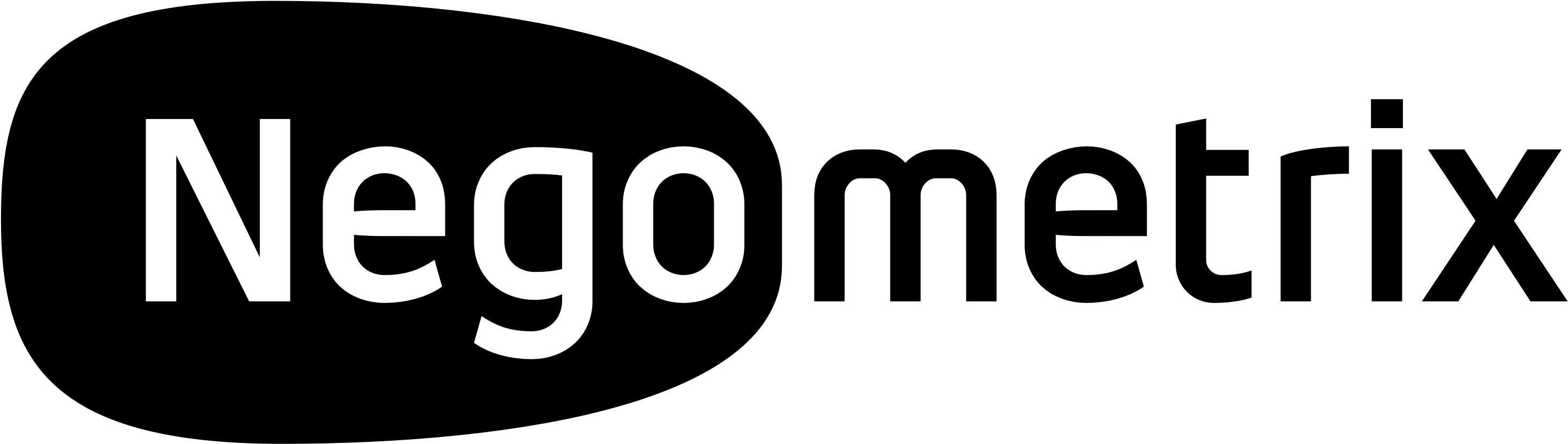 Negometrix Logo Black 2017